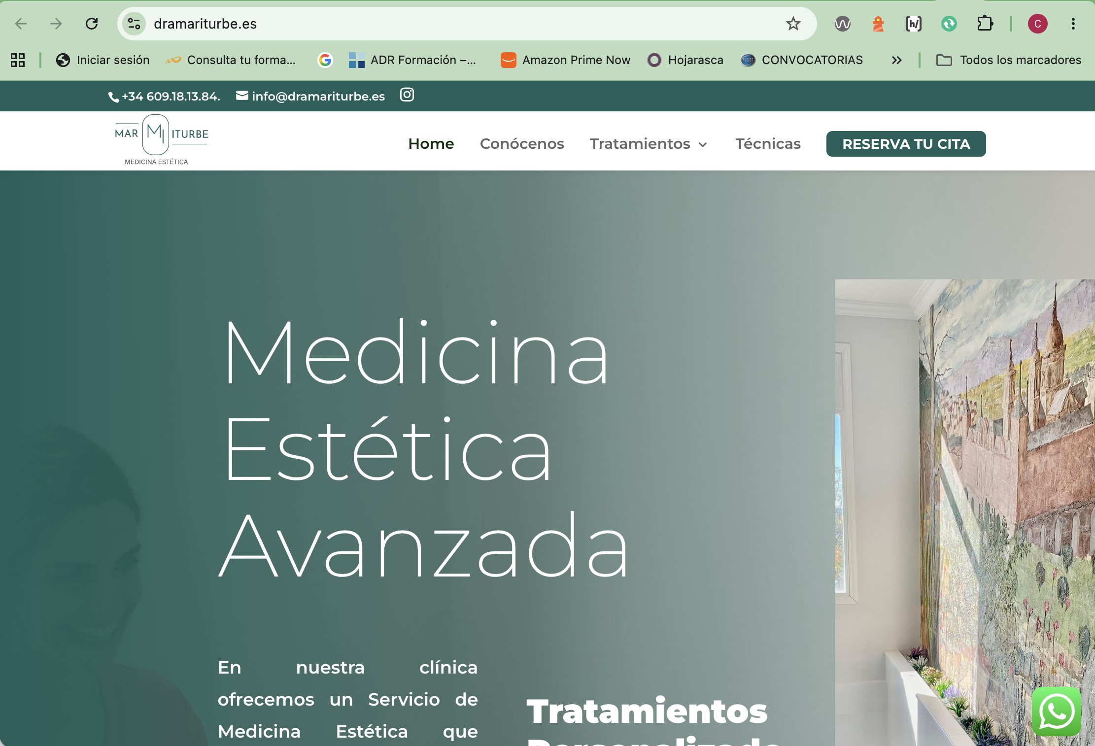 Web de la Dra. Mari Turbe
